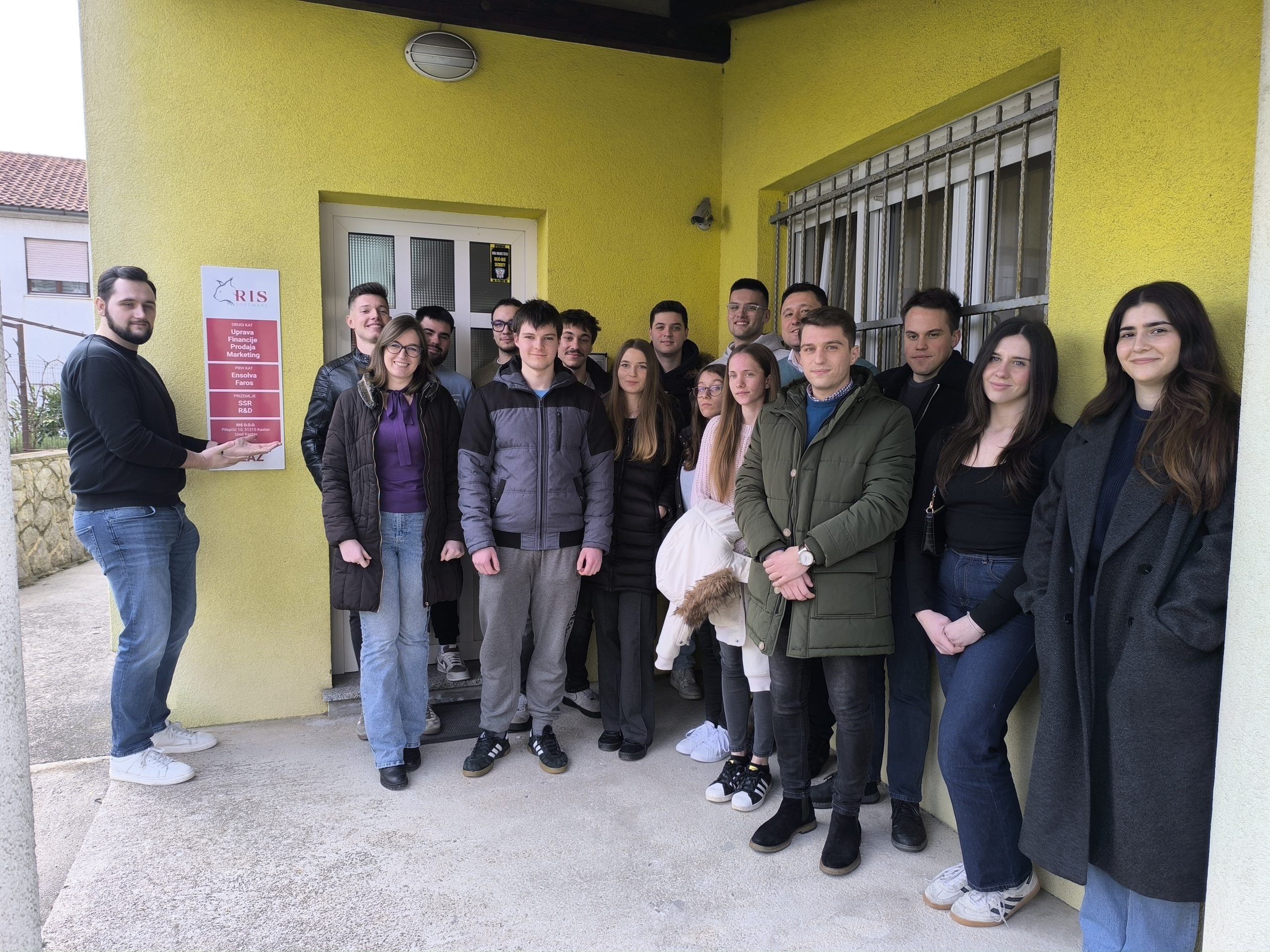 Fakultet informatike i digitalnih tehnologija u okviru nastave Business class ugostio je studente treće godine