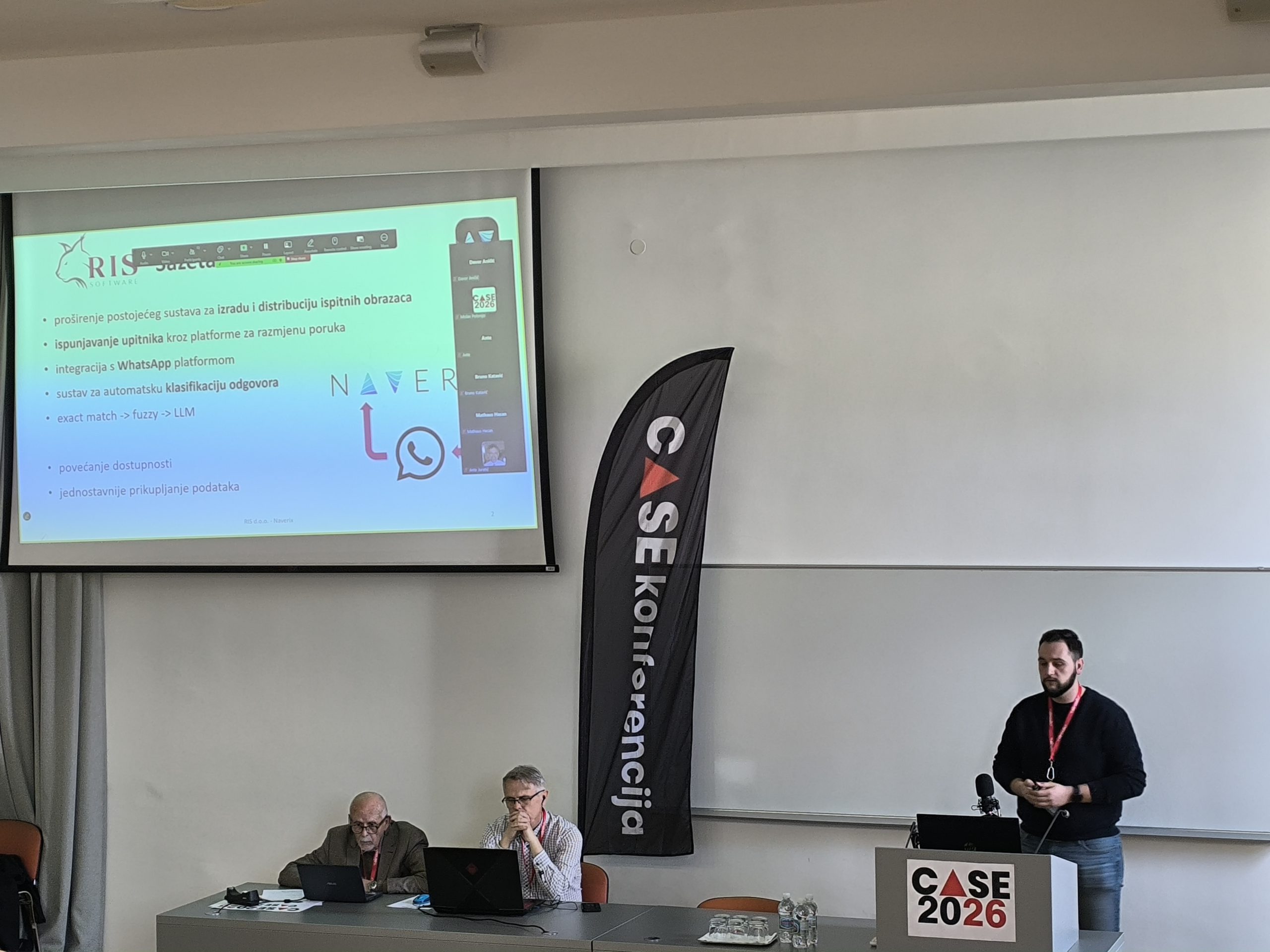 RIS Software na Case konfenerciji predstavio je mogućnosti primjene umjetne intelignecije u postojećoj poslovnoj aplikaciji