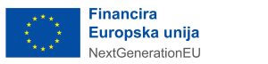 Financira Europska unija – NextGenerationEU